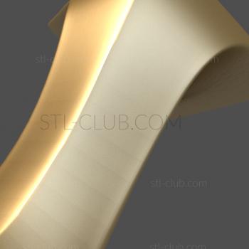 3D model 3d stl model of furniture legs (STL)